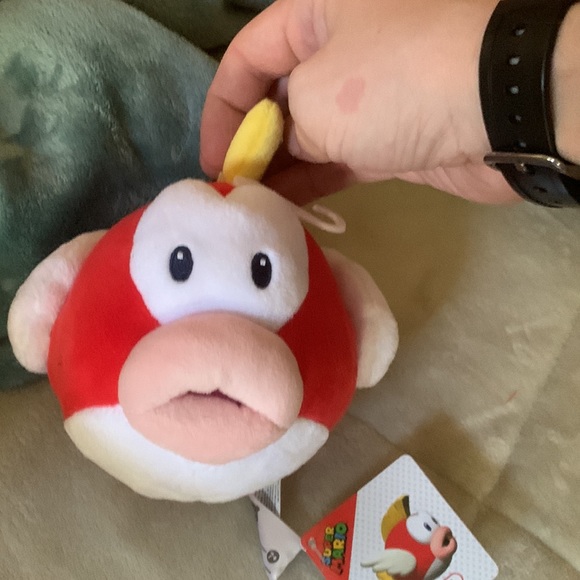 Cheep cheep stuffed animal ! Rare Super Mario Bros character! - Picture 2 of 7